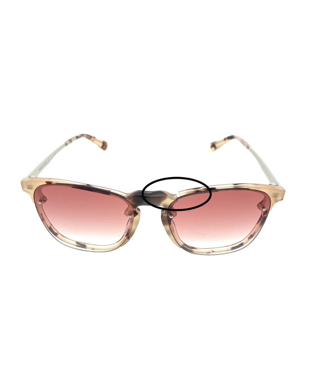 McQ Havana Cateye MQ0134S-006 Sunglasses