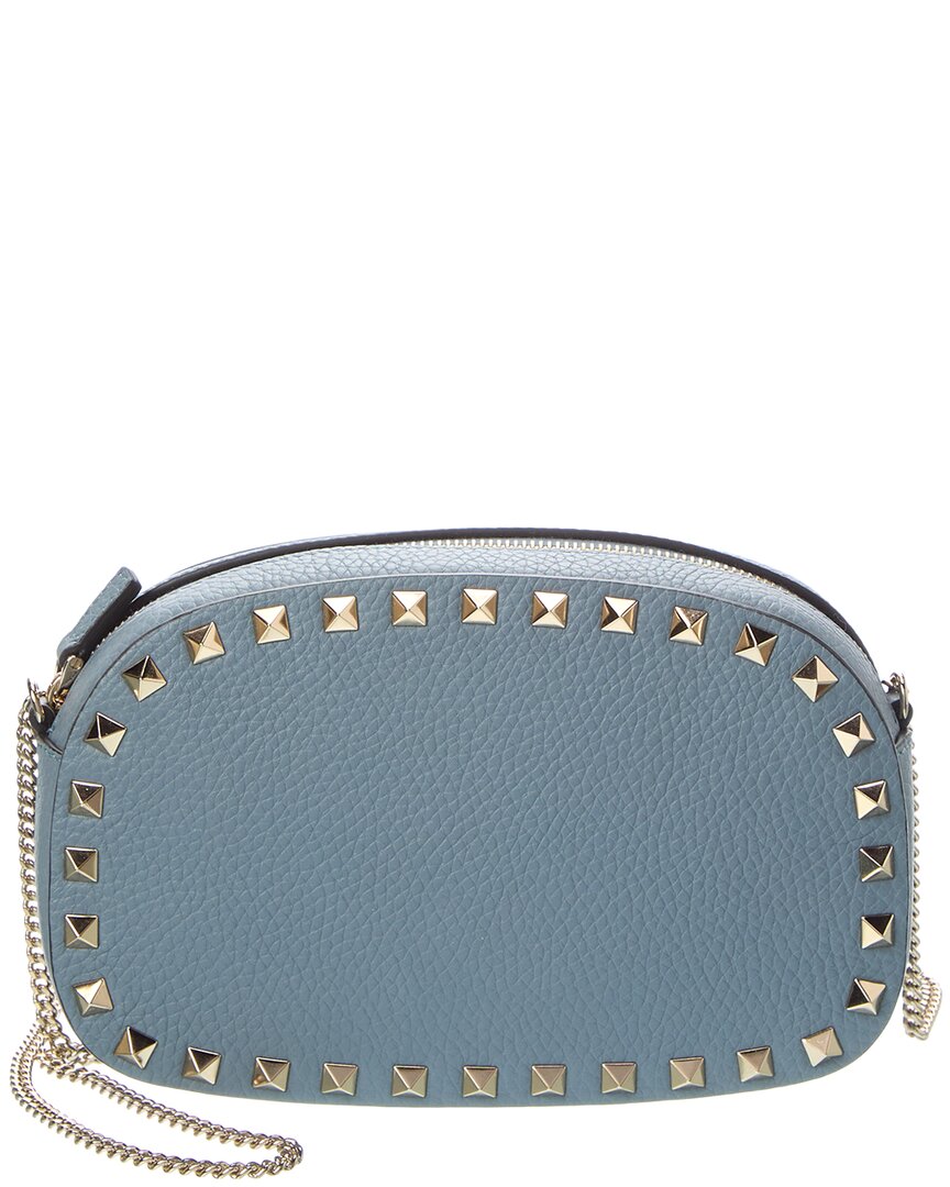 Valentino Rockstud Mini Grainy Leather Crossbody