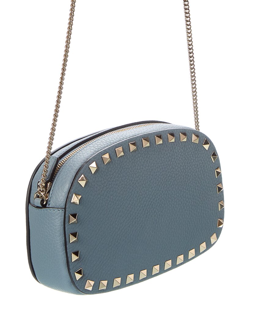 Valentino Rockstud Mini Grainy Leather Crossbody