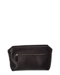 The Row Terrasse Zipped Leather Vanity Bag