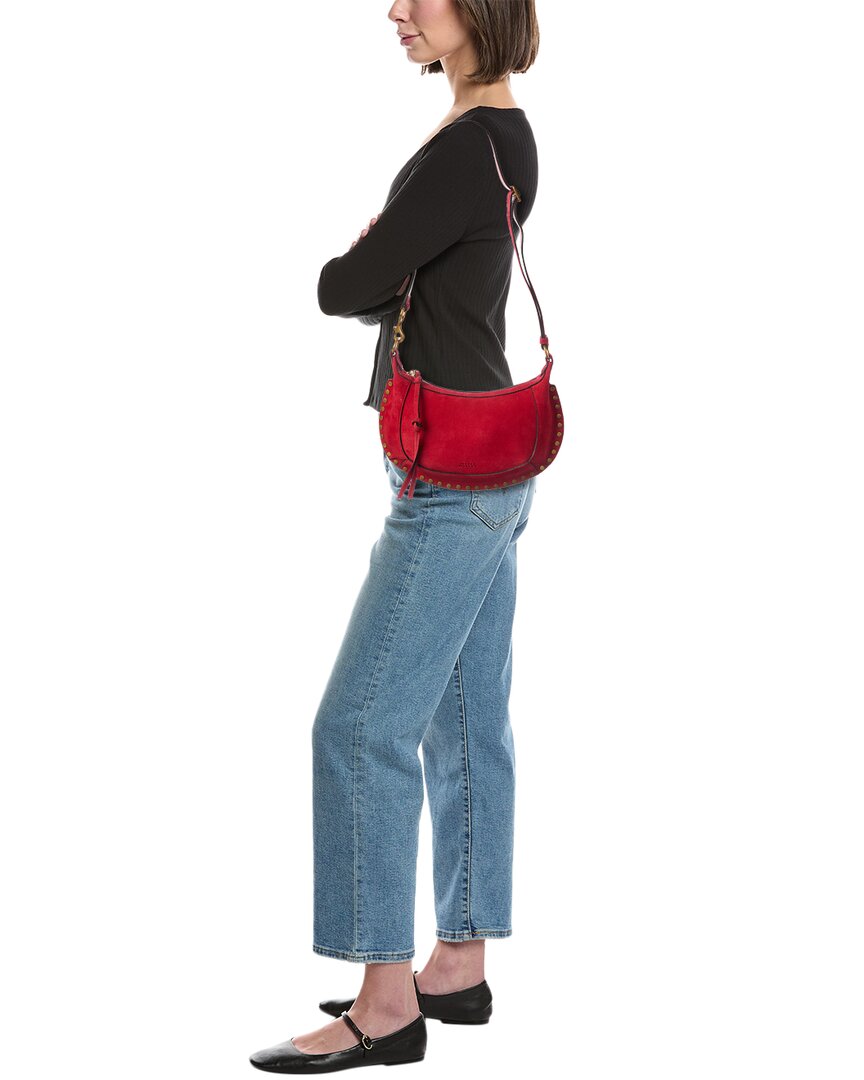 Isabel Marant Oskan Moon Suede Hobo Bag