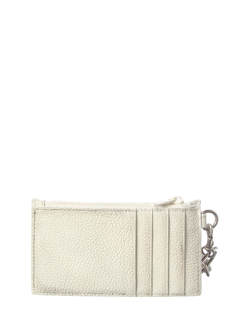 Balenciaga Leather Card Case On Keyring