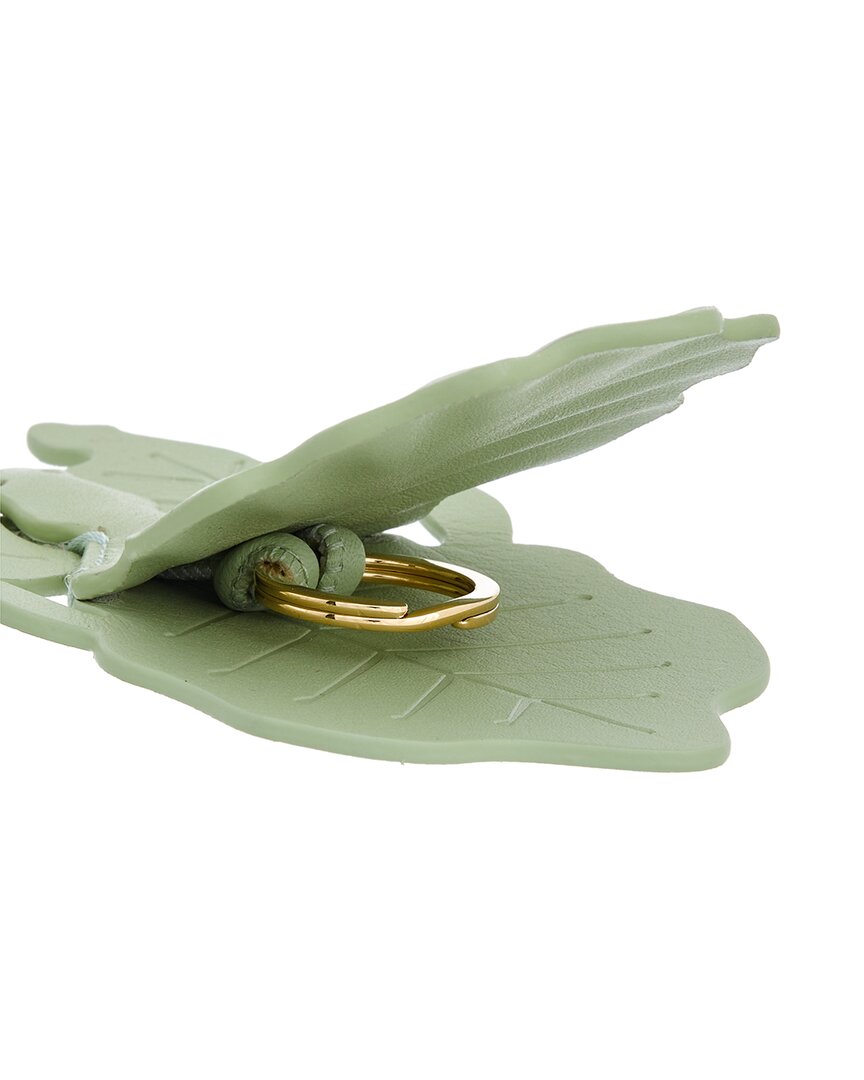 Loewe Leaf Insect Leather Keyfob Charm