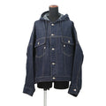Dior Oblique Oversized Denim Jacket Size 40 Blue442V34A3161_X5461 Cotton100%