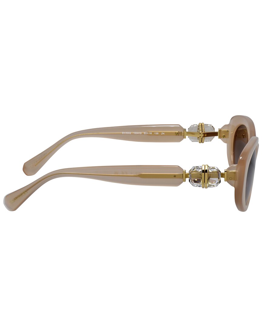 Swarovski Women's Sk6002 53Mm Sunglasses