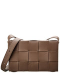 Bottega Veneta Cassette Maxi Intrecciato Leather Crossbody