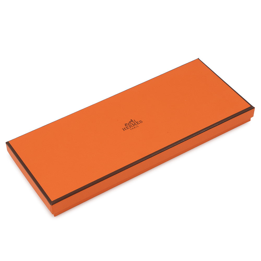 HERMES Rodeo Robeo 24 Craie/Terre/Jaune de Naples Lambskin Swift Leather Size PM