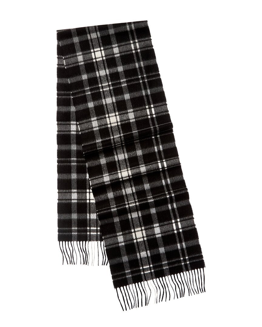 Amicale Cashmere Scottish Plaid Cashmere Scarf