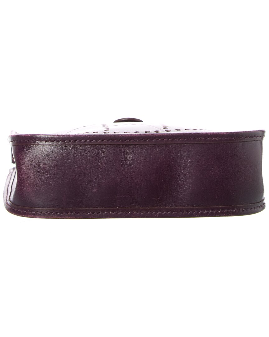 Hermes Purple Box Calf Leather Evelyne I Tpm (Authentic  )
