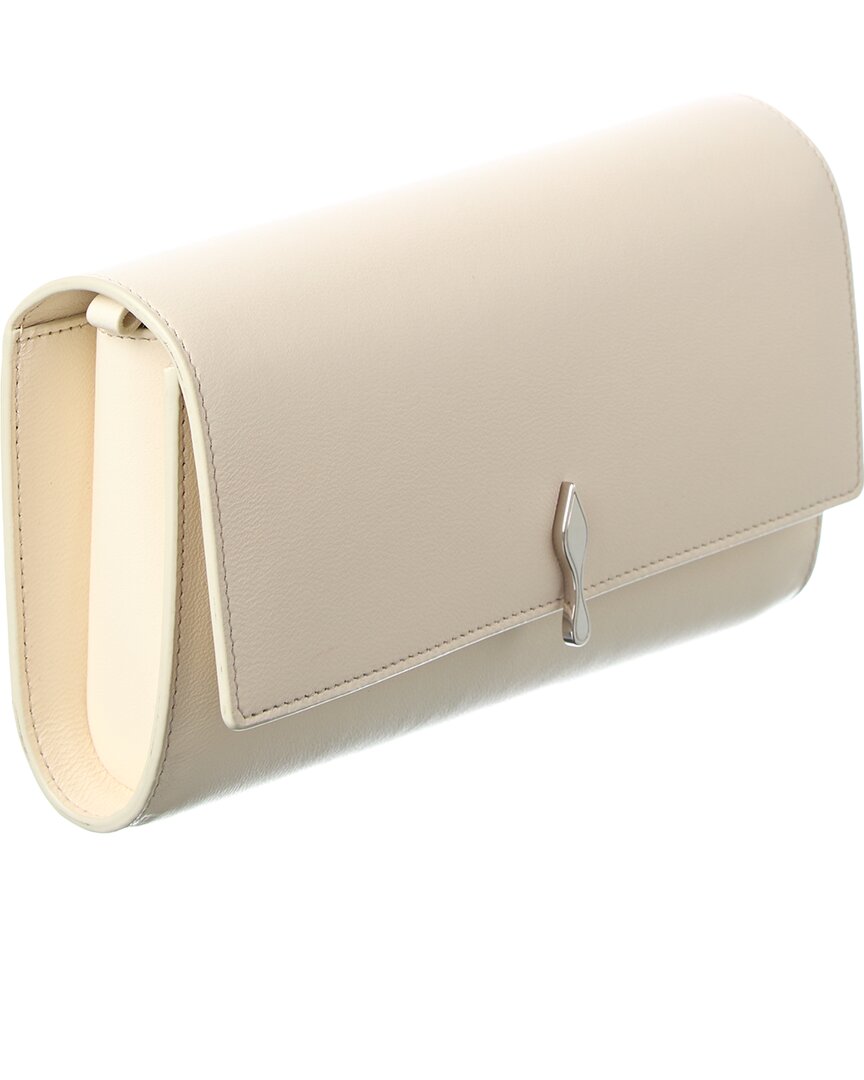 Christian Louboutin Bettina Leather Wallet With Chain