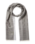 Gucci Logo Small Jacquard Wool & Silk-Blend Scarf