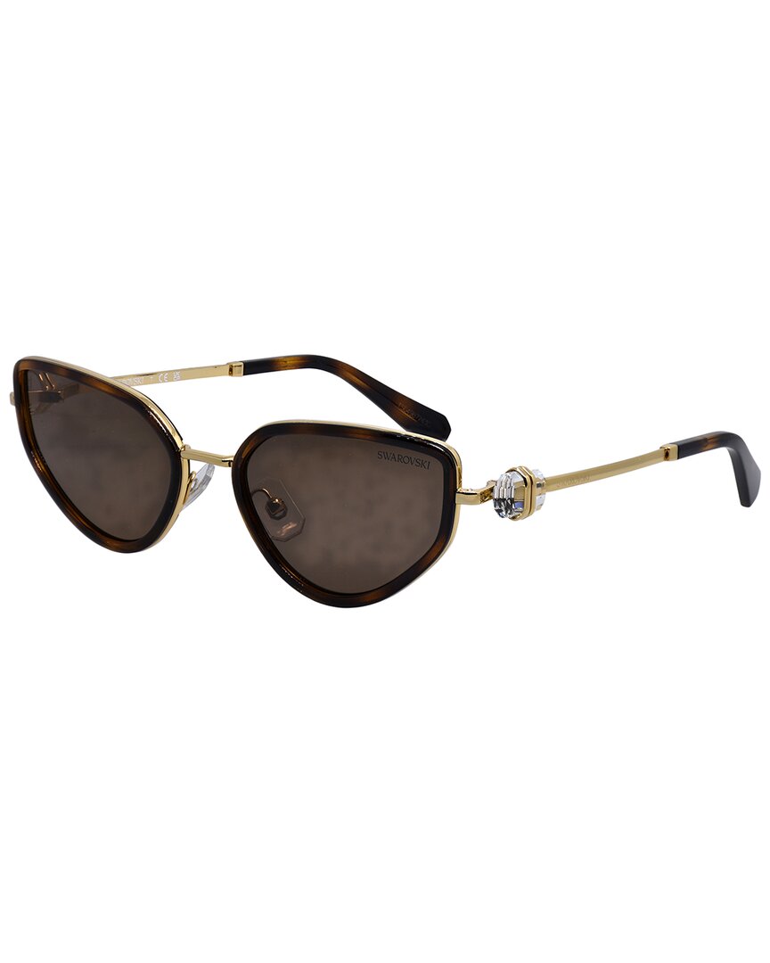 Swarovski Women's Sk7027 56Mm Sunglasses