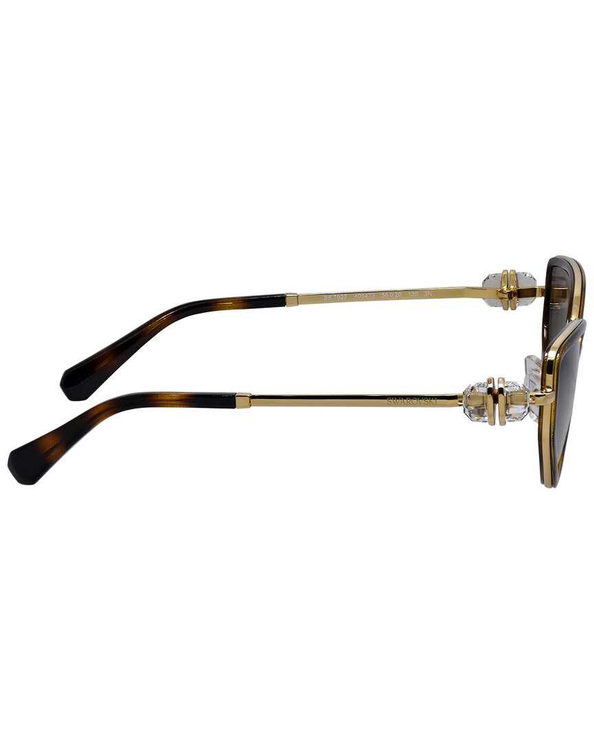 Swarovski Women's Sk7027 56Mm Sunglasses