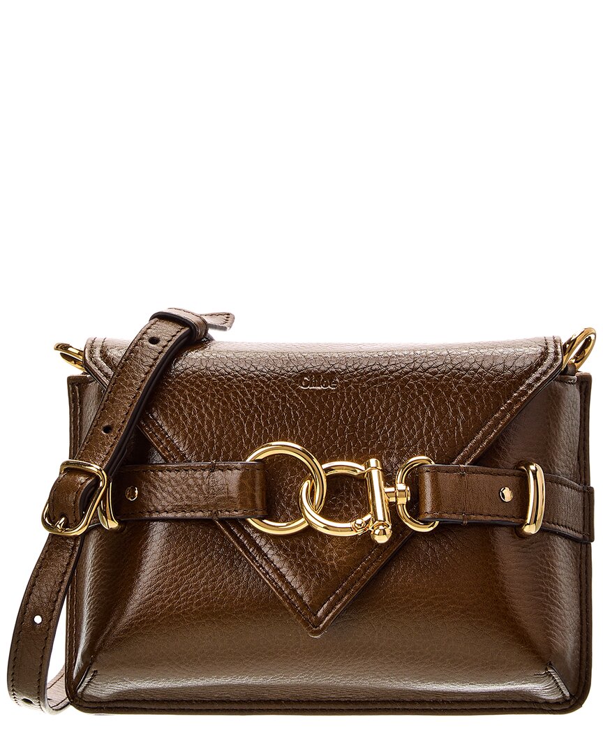 Chloé Mini Leather Crossbody Cape Bag