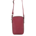 LOEWE Vertical crossbody pocket CrimsonC565S59X01 1048 Satin Calf Leather