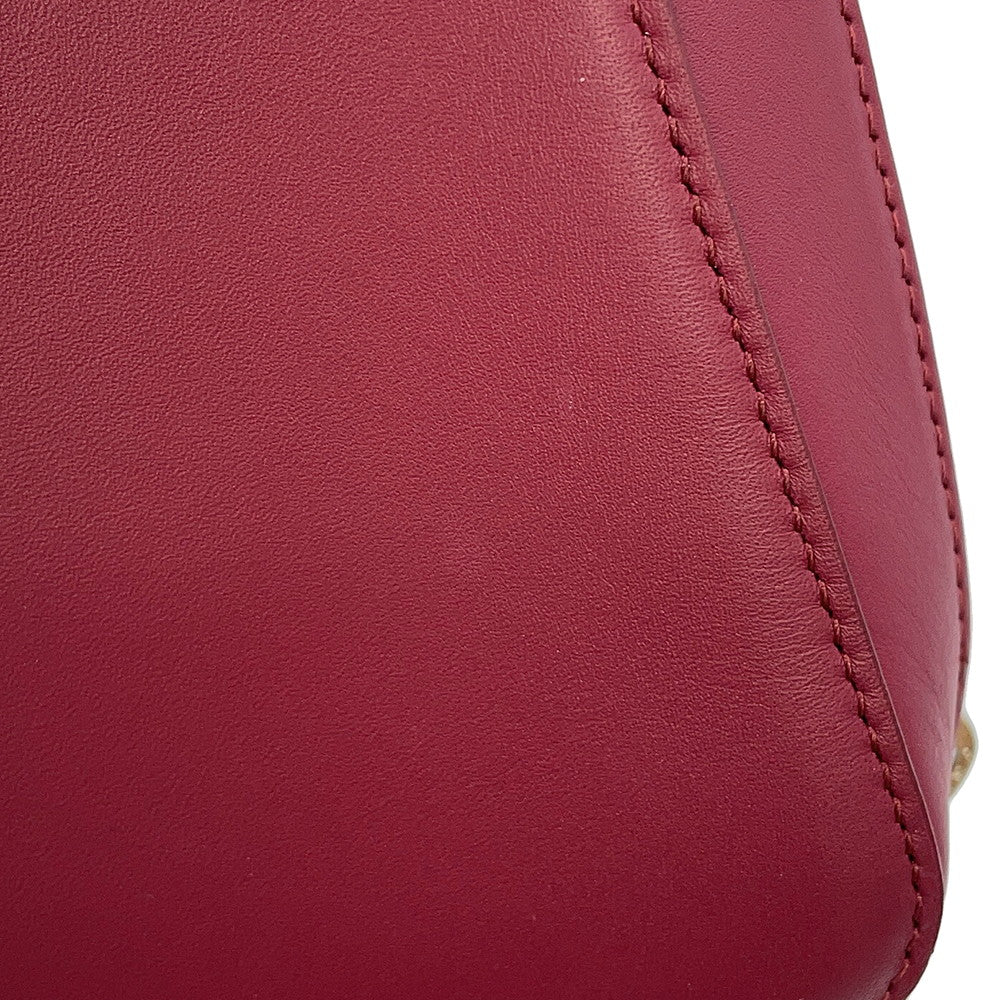 LOEWE Vertical crossbody pocket CrimsonC565S59X01 1048 Satin Calf Leather