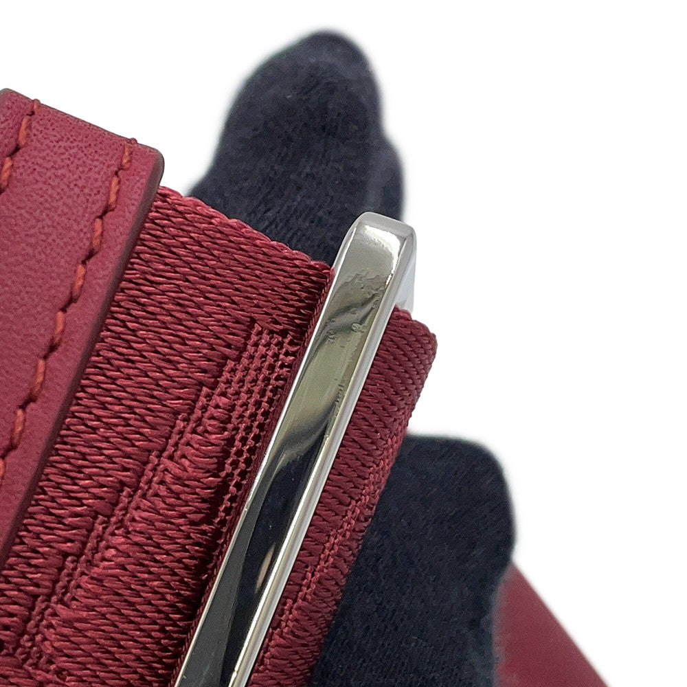 LOEWE Vertical crossbody pocket CrimsonC565S59X01 1048 Satin Calf Leather