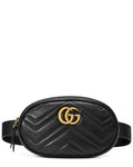 Gucci Gg Marmont Matelasse Leather Belt Bag