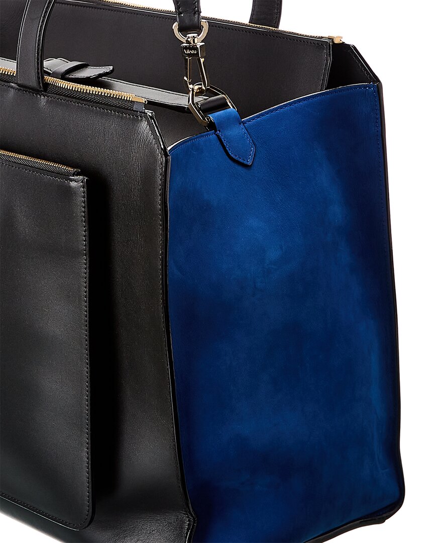 Valextra Passepartout Large Leather Satchel