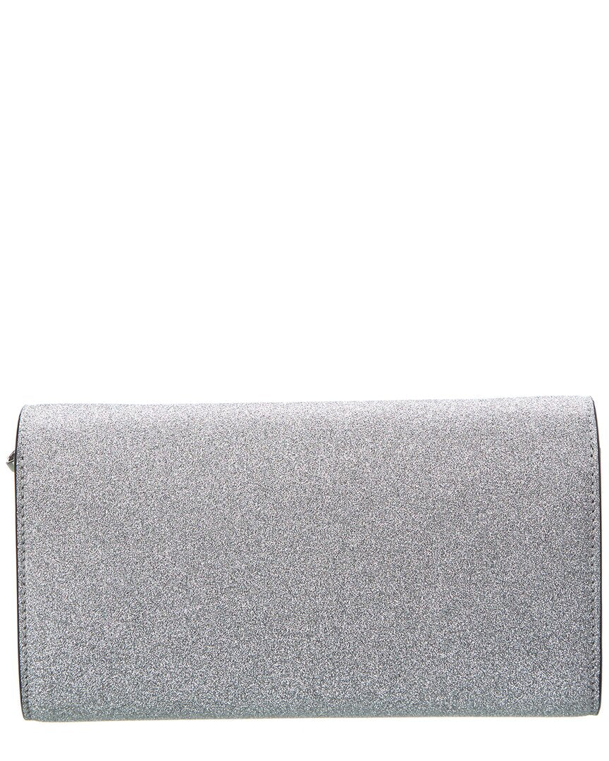 Christian Louboutin Loubi54 Glitter Leather Wallet On Chain