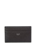 Celine Logo Leather Card Case