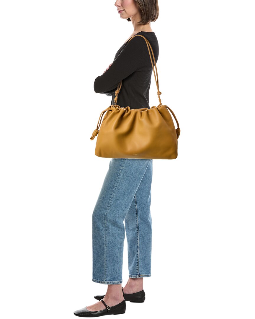 Loewe Flamenco Large Leather Shoulder Bag