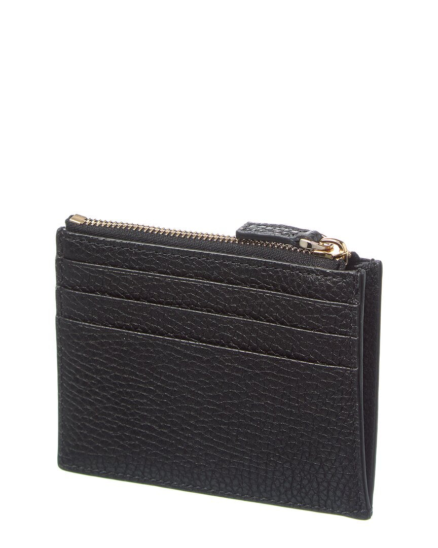 Valentino Rockstud Grainy Leather Card Case