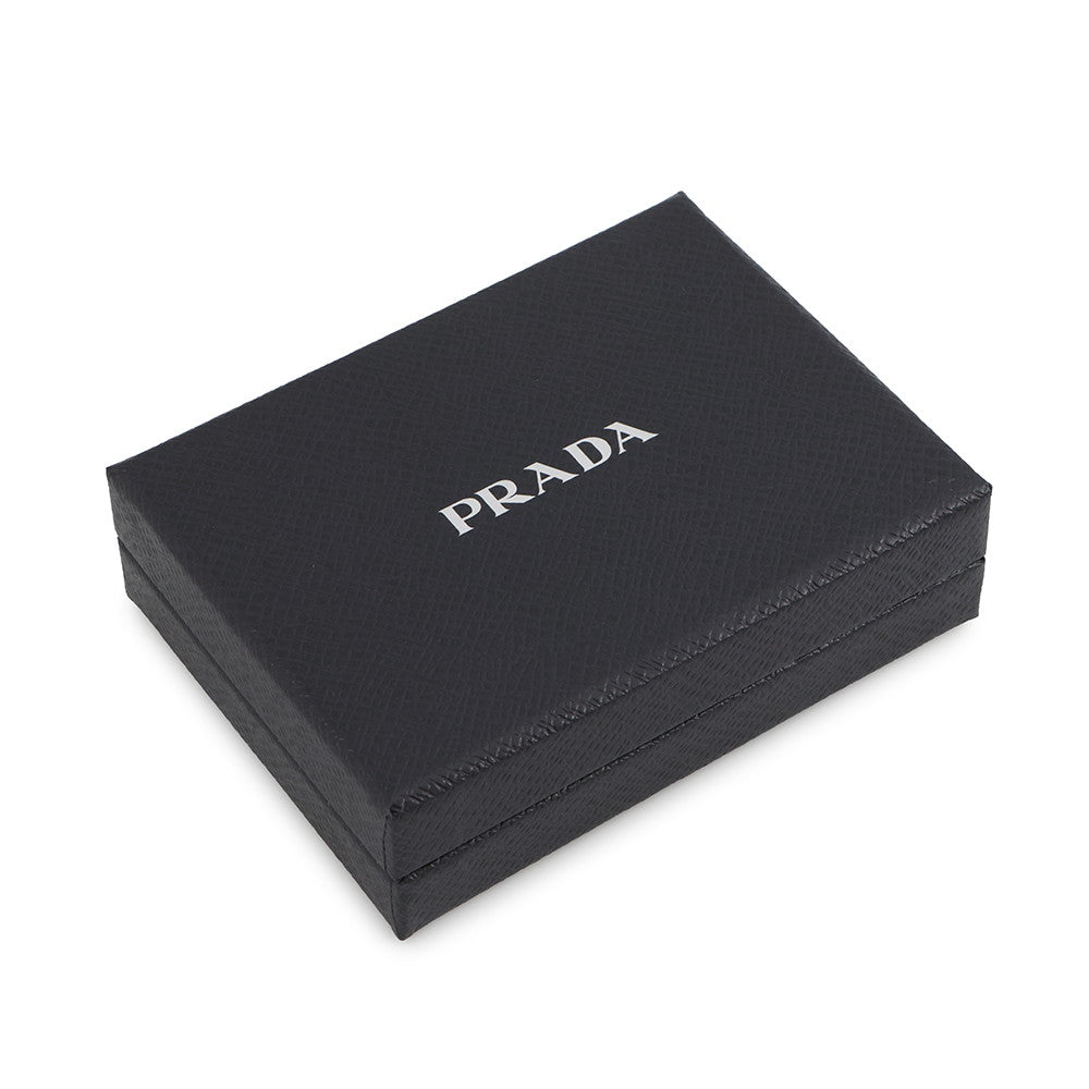 PRADA Multicolor 4-Key Case Black/Hibiscus1PG004_ZLP_F061H Saffiano LeatherLeather