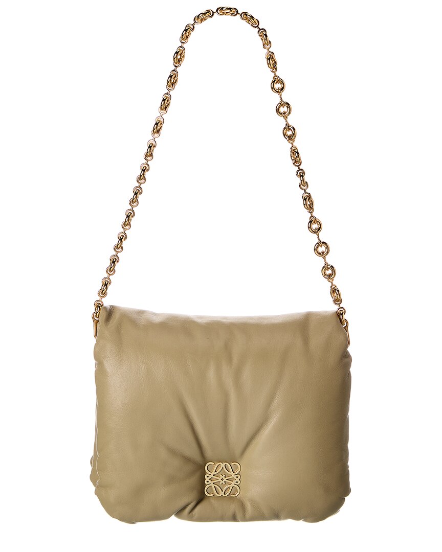 Loewe Goya Puffer Leather Shoulder Bag