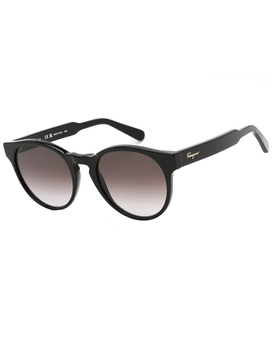 Ferragamo Women's Classic Logo 52Mm Sunglasses, Black