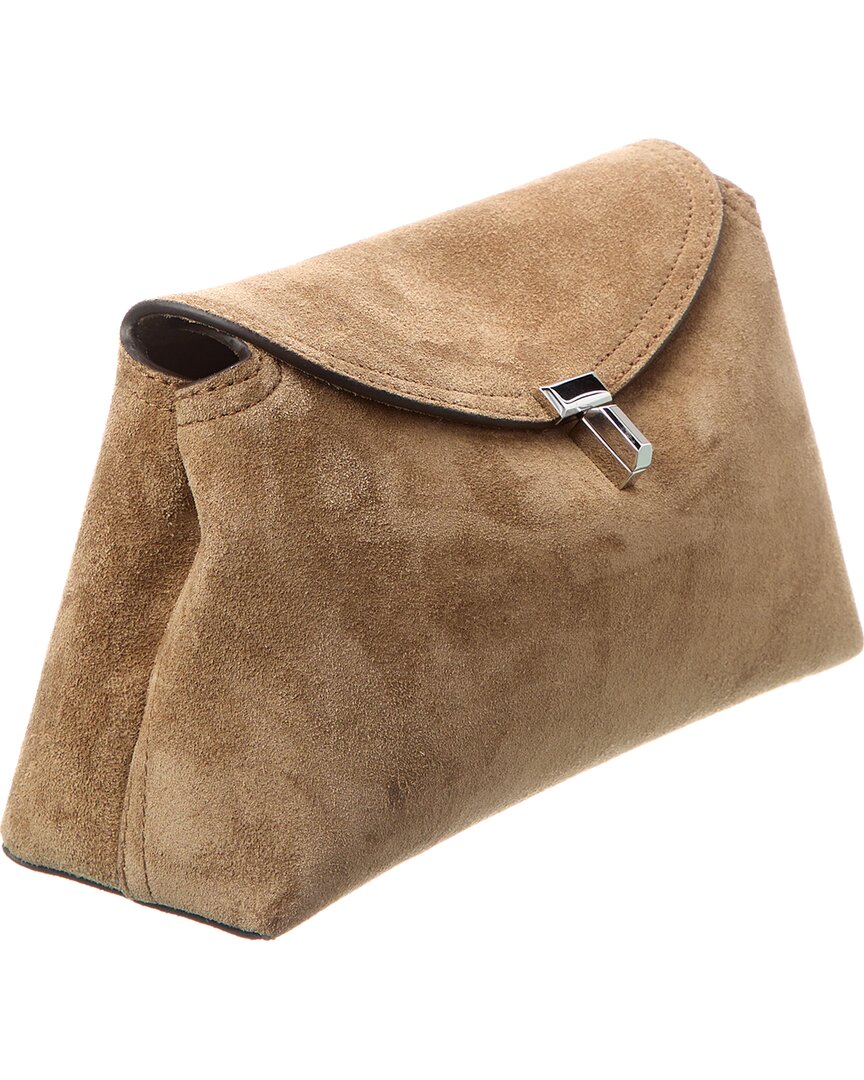 Toteme T-Lock Suede Satchel