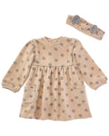 Mayoral Newborn Dress & Headband