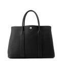 HERMES Garden Party Black Negonda Leather Size TPM