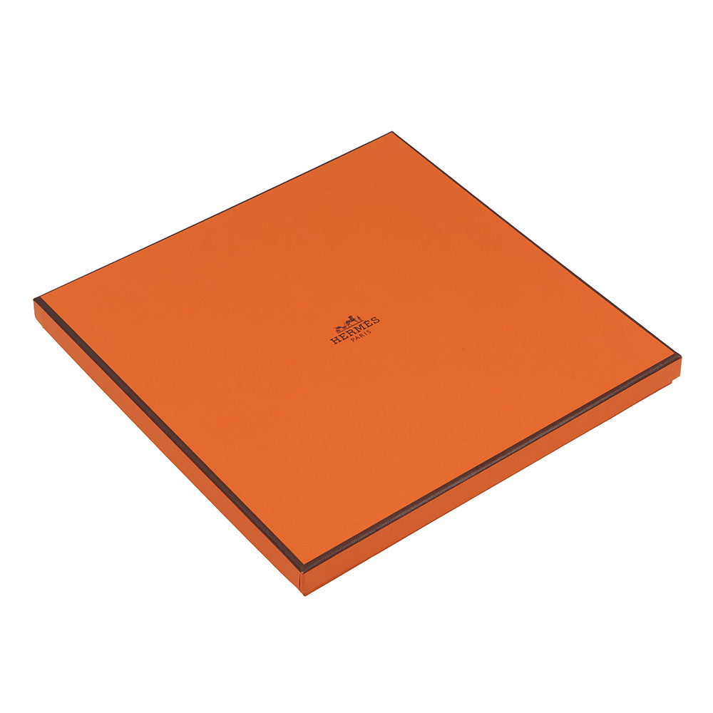 HERMES Carre Double Face Caracteristic Detail Size 90 Caban/Rose/Multicolor904165S Silk100%