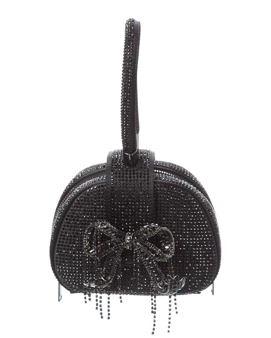 Self-Portrait Rhinestone Top Handle Micro Bag Black ONE SIZE