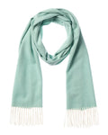 Amicale Cashmere Woven Melange Solid Cashmere Scarf