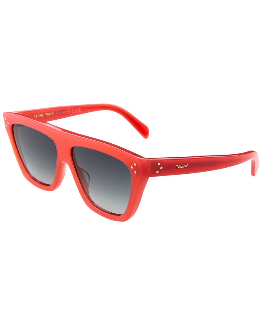 Celine Women's Cl40256i 58Mm Sunglasses Red