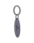 Mulberry Postman's Buckle Key Ring Black