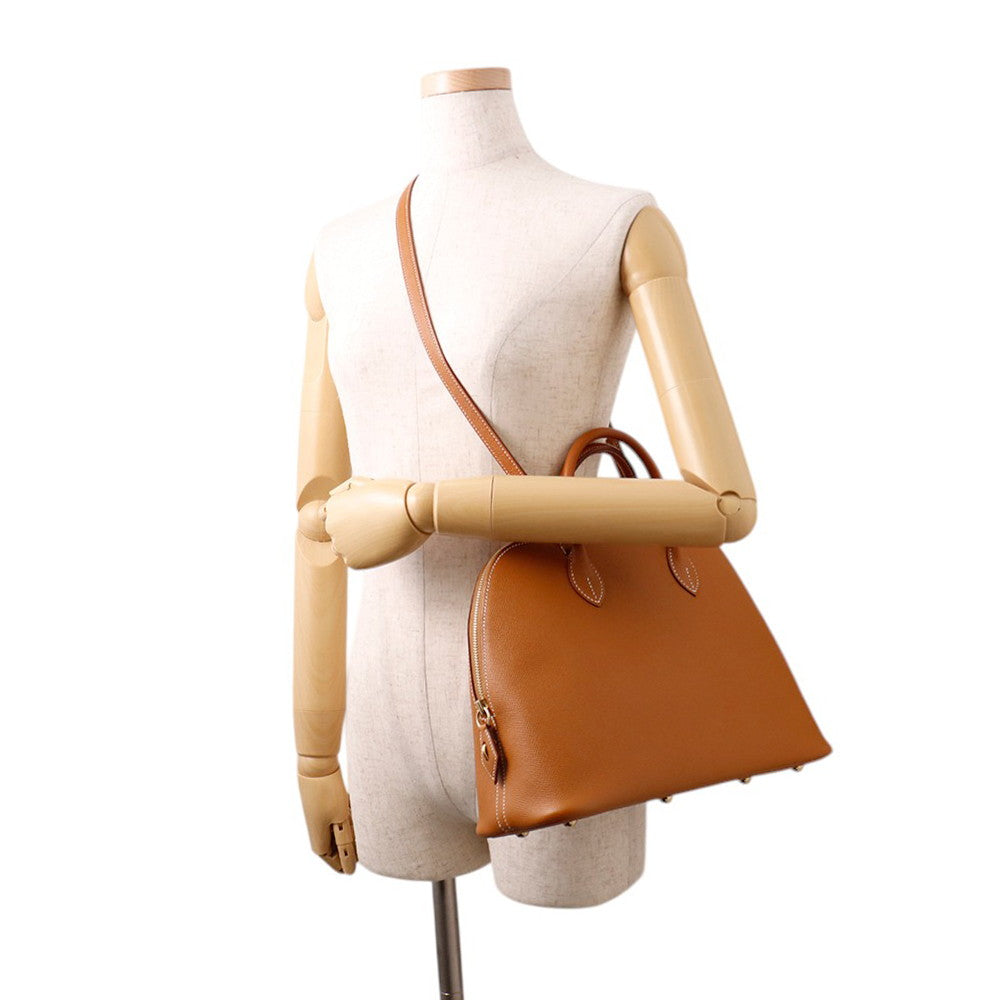 HERMES Bolide 1923 Gold Epsom Size 30