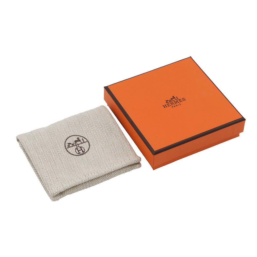 HERMES H to Speed Key Ring Bag Charm SilverH077245 Metal