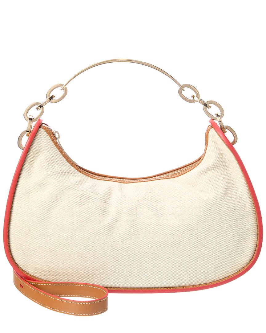 Tod’S Canvas & Leather Hobo Bag