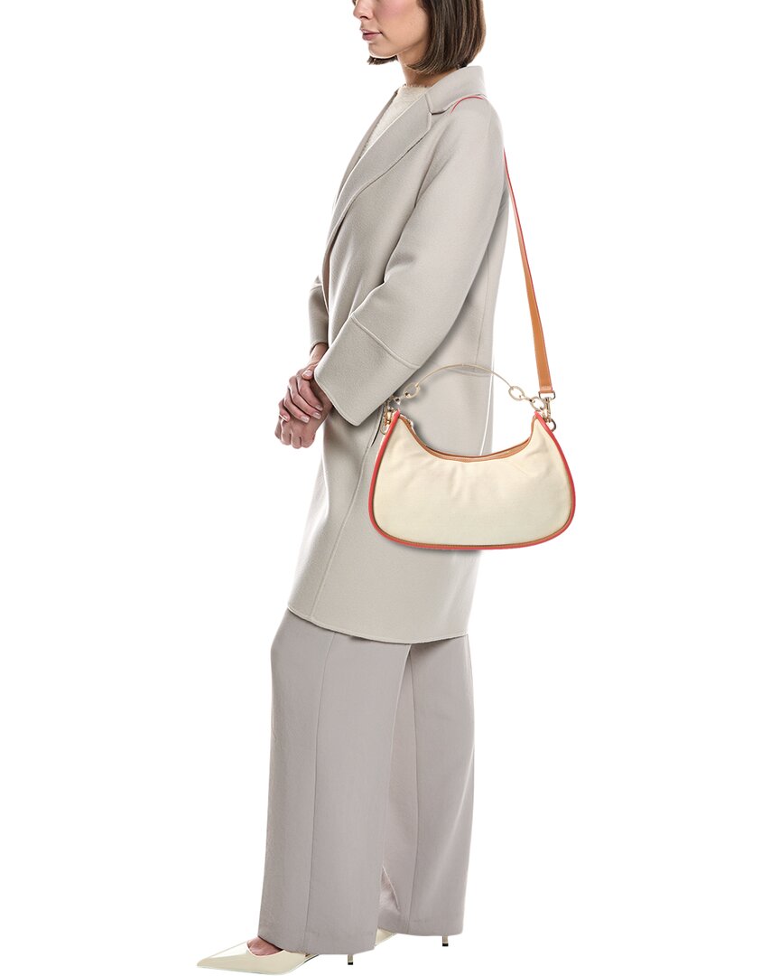 Tod’S Canvas & Leather Hobo Bag