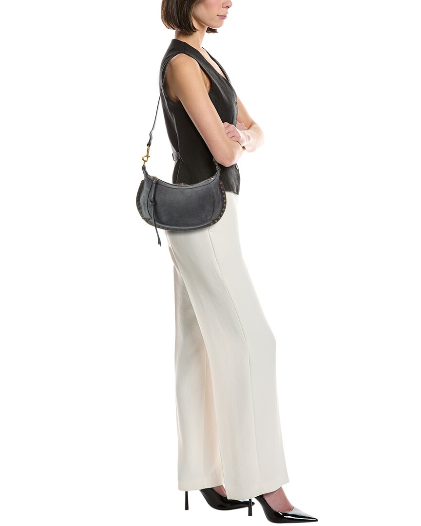Isabel Marant Oskan Moon Suede Hobo Bag