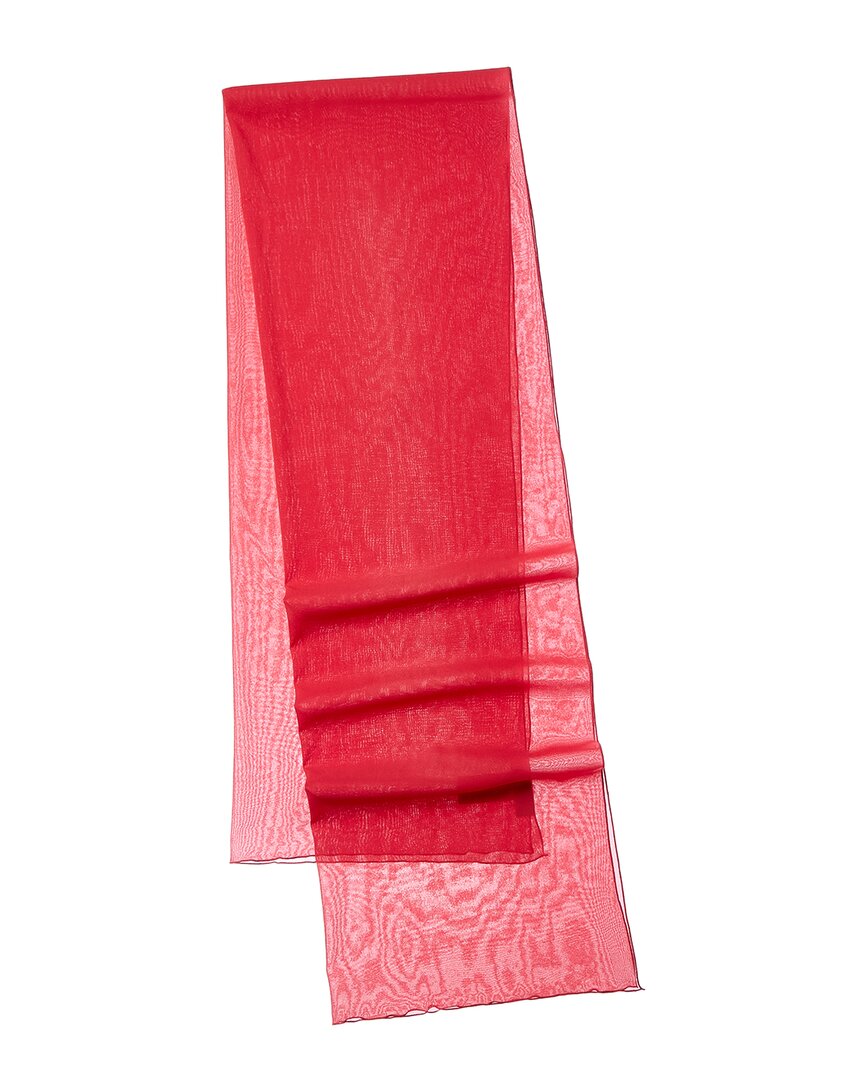 Dolce & Gabbana Chiffon Silk-Blend Scarf