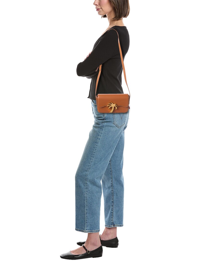 Palm Angels Beach Bridge Leather Crossbody