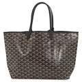 GOYARD Saint Louis BlackSTLOUIPMLTY01CL01P PVC Leather Size PM
