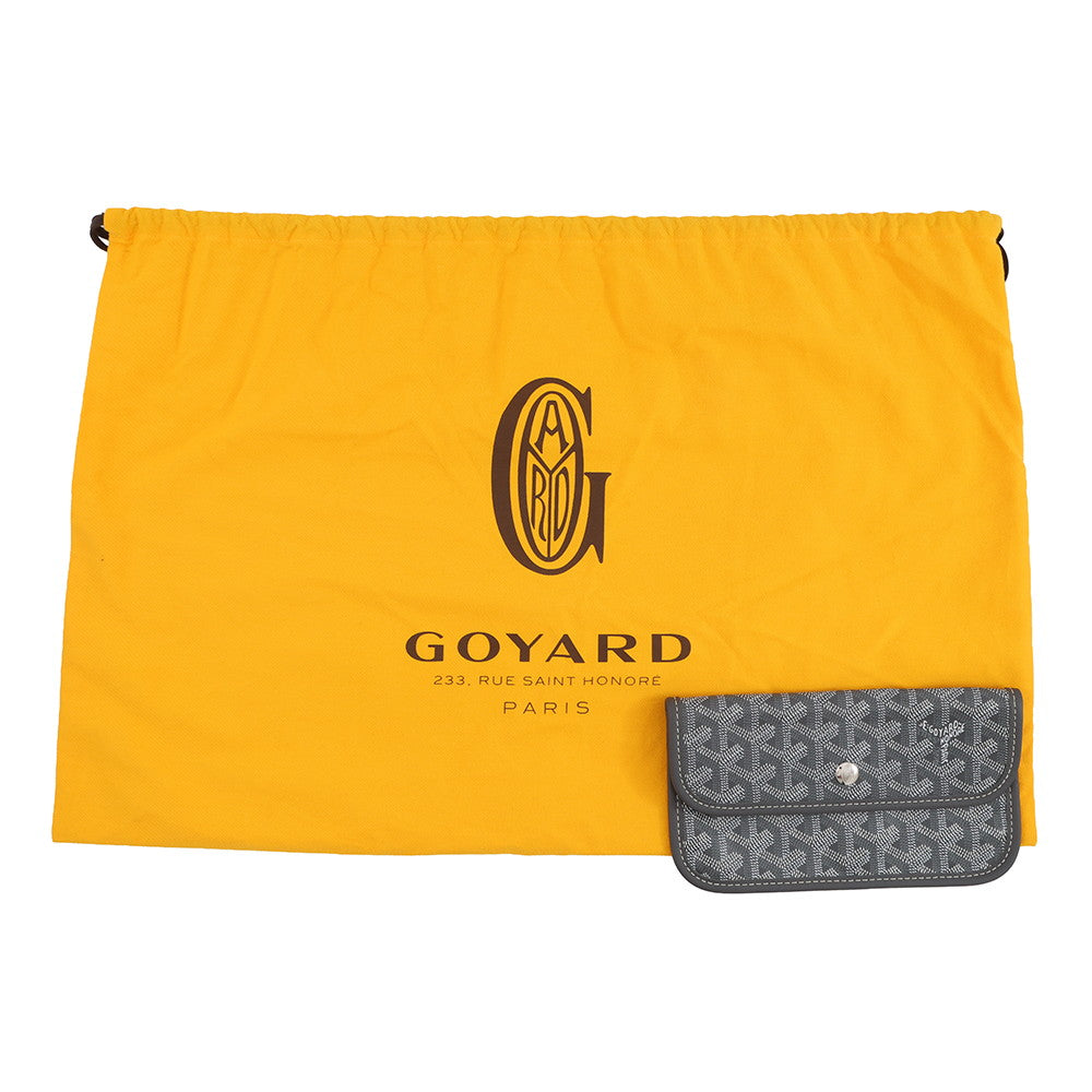 GOYARD Saint Louis GraySTLCROPMLTY51CL51P PVC Leather Size PM