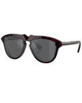 Burberry Men's Be4417u 58Mm Sunglasses, Red