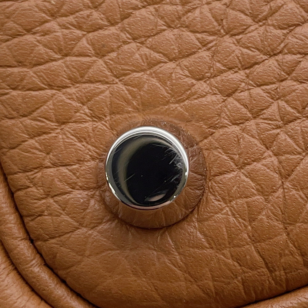 HERMES Picotin Lock Gold Taurillon Clemence Size PM