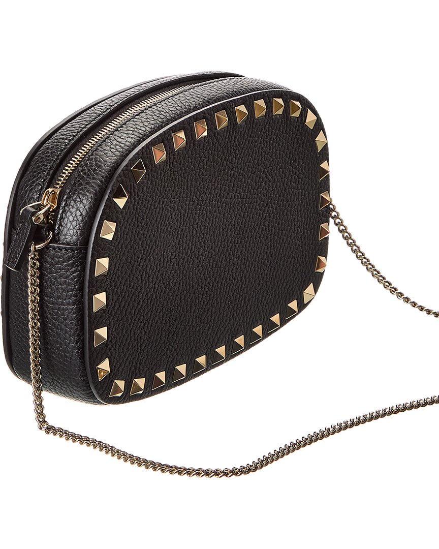 Valentino Rockstud Mini Grainy Leather Crossbody